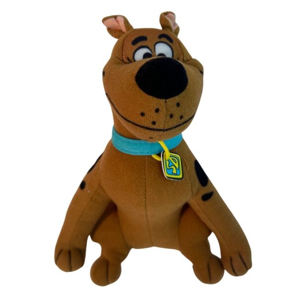Scooby-Doo Plush Toy Soft Stuffed Animal Collectible With Blue Collar - Picture 1 of 8